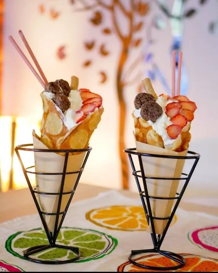 cozyn cozy-n cheesebag waffle Flower 韓国 ワッフル | 東京都新大久保の韓国カフェならJinBing